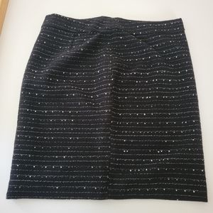 Black silver The limited brand Skirt